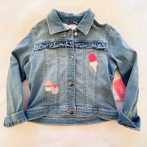 Gymboree Hello Cupcake Denim Jacket